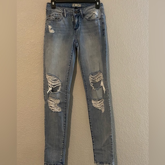 Rewash Vintage Reunion High Rise Skinny Jeans Size 1. - Picture 13 of 13